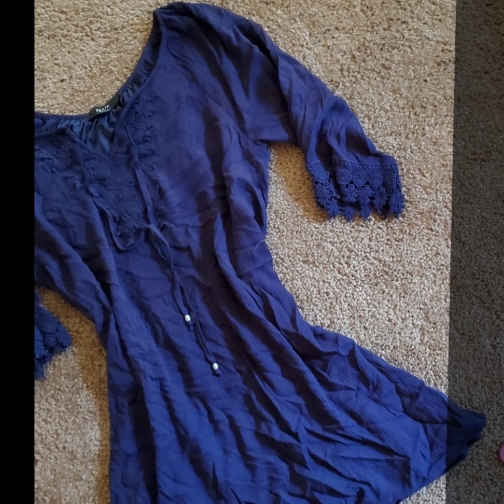 Naif Navy blue dress